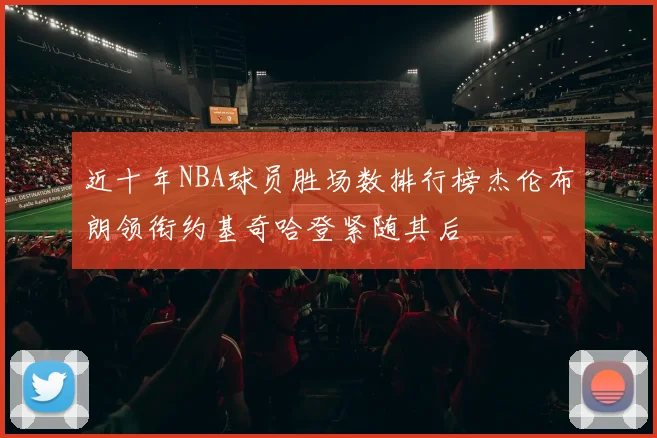 近十年NBA球员胜场数排行榜杰伦布朗领衔约基奇哈登紧随其后